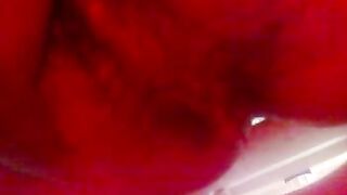 Amateur lady shitting nicely in the toilet