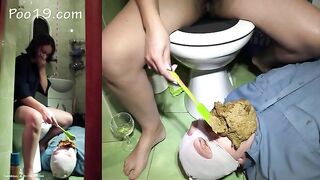 2 hot creamy poops for 1 mouth