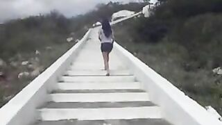 Dropping shit on the hill