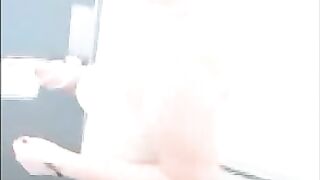 Cheeky blonde and sexy ass