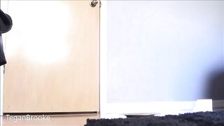 Nasty Tegan poops on a silver plate