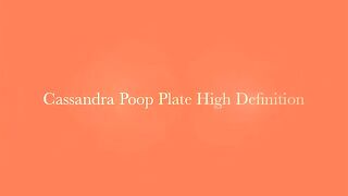 Cassandra ass teasing and pooping