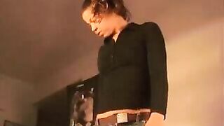 Girl spreading her horny asshole