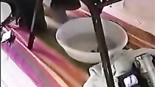 Huge titty ebony lady showing her shit