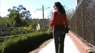 Amazing Eva Shelbee showing her shit