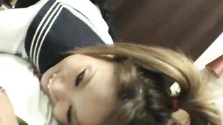 Explosive Poop on his cock