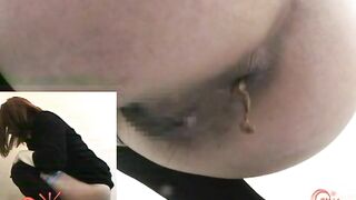 Phat ass lady and hot turd