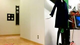 Phat ass lady and hot turd