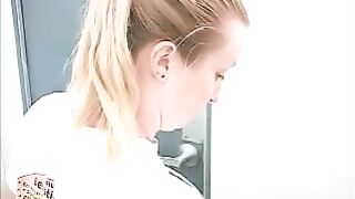 Cute amateur lady and sexy shit POV