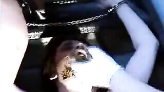 Amazing shit on poor slave