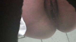 Caught ass dropping yellow bomb