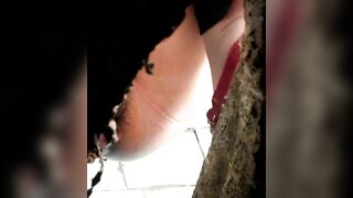 Hot hairy pussy and lovely turd