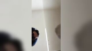 Pretty green turd from lovely ass