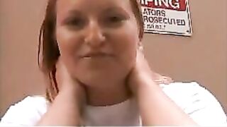 Kinky amateur brunette girl dropping sweet shit