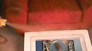 Nice thick ass girl pooping on the couch