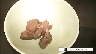 Cute looking chick off loading nice turds