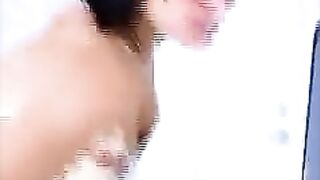 Piss and Poop from horny brunette babe