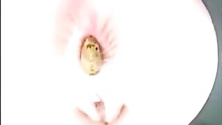 Seductive girl and hot sticky shit