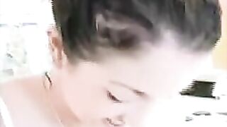 Nice milf and hot shit at home