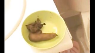 Naked Lesbian Girlfriends Play With Shit