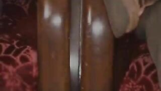 Mature horny brunette babe takes rough scat fuck