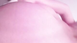 Pretty redhead shits into her clogged toilet