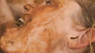 Lovely lesbians sharing shit