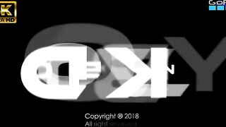 She kneels in the bathtub for pooping