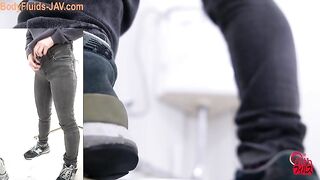 Fit Japanese gal and hot cheeky shit