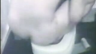 Toilet disaster - Fully drunken slut