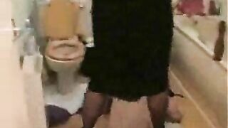 Bathroom asshole Adoration Closeup