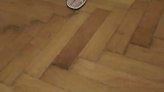 Girl rubbing her clit