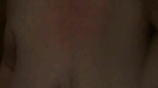 Mature lady poops hard in pantyhose