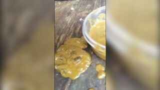 Fat lady and sloppy shit soup