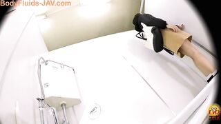 Girl shits in the toilet and eats her own shit