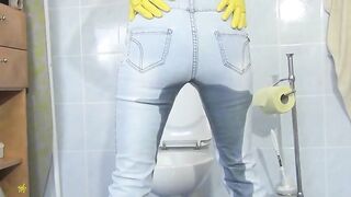 Pissing and pooping while working