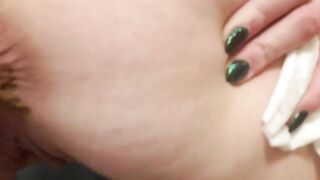 Extreme closeup poo show