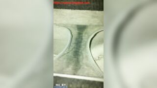 Asian hot hairy babe masturbates and shits