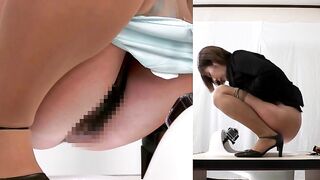 Sweet hairy Japanese babe and lovely hot shit