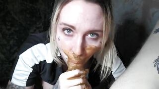 Amazing Surprise Super Hot Shitty Blowjob