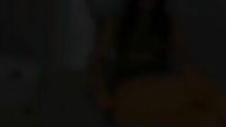 Very sexy big ass girl smearing shit in style