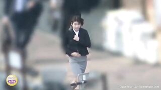 Making mess in her panty - Asian