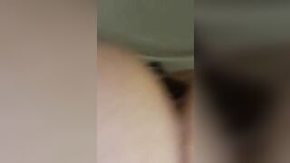 Kinky amateur milf shitting hard closeup