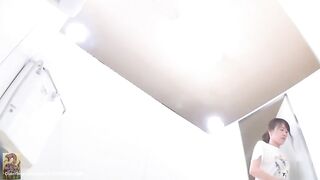 Japanese defecator closeup