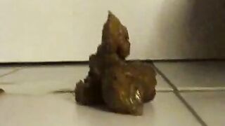 Hot stockings and sticky shit drop