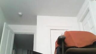 Girl takes a piss in the driver's seat of a car