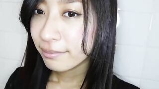 Asian girl shits underwater