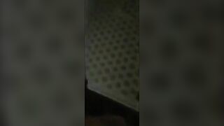 Girl gets pissing facial in a pink wig