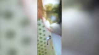 Couple eats their shit