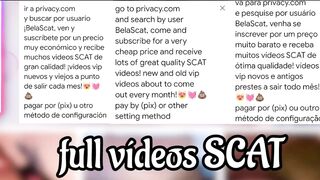 Women shit straight into their own assholes